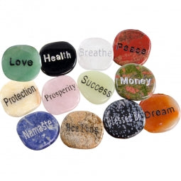Positive Words Stones