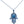 Load image into Gallery viewer, Evil Eye Protection Necklace - Fatima Hand w/ Gems Silver