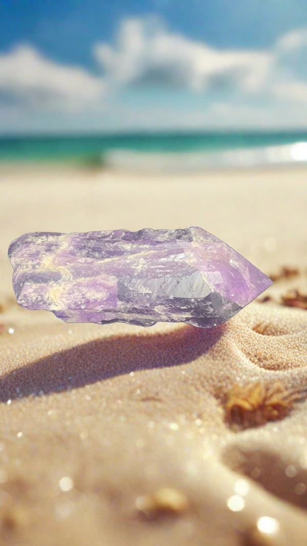 Amethyst rough point large