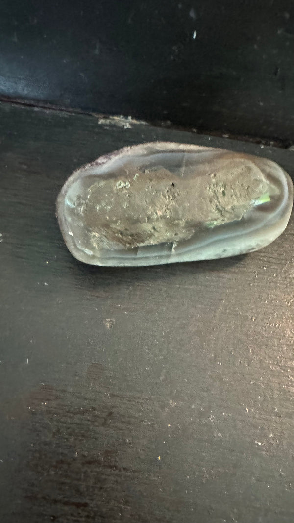 Amethyst Druze on stand 3 3/4 x 2