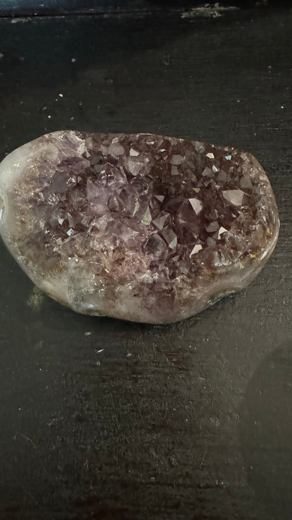 Amethyst Druze on stand 3 1/4 x 2 1/4