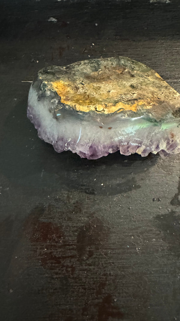 Amethyst Druze on stand 4 x3 1/4