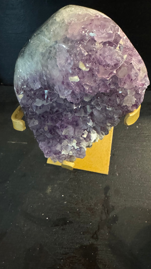 Amethyst Druze on stand 4 x3 1/4