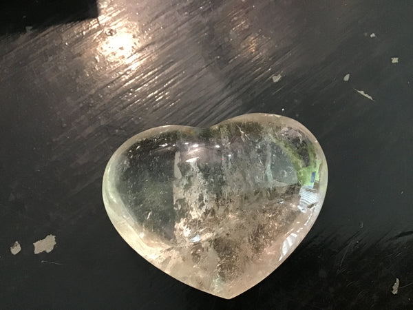 Smokey Quartz Heart 3inx2in