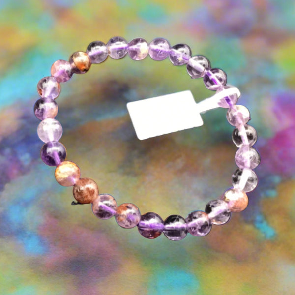 Sacred 7 Bracelet 8mm Round Beads