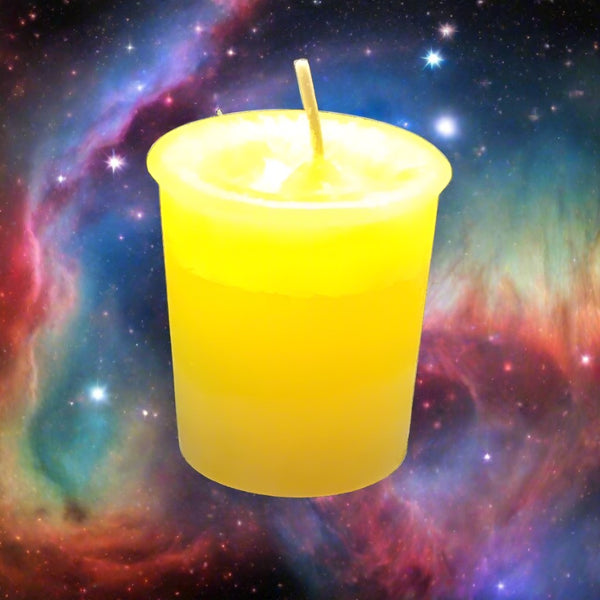 Chakra Votive candle Solar Plexus-Yellow