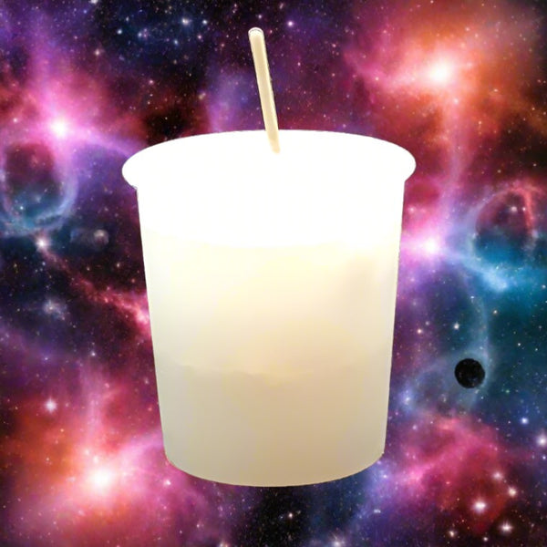 Chakra Votive candle Throat-Blue