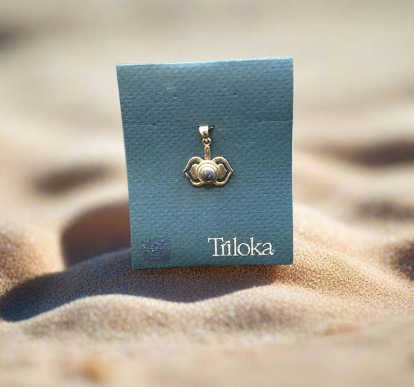 Sterling Silver Third Eye Chakra Pendant