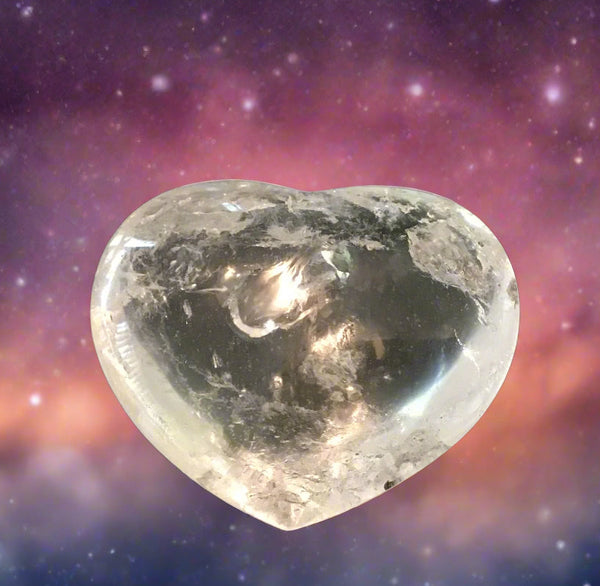 Quartz Heart 2 3/4 x 2