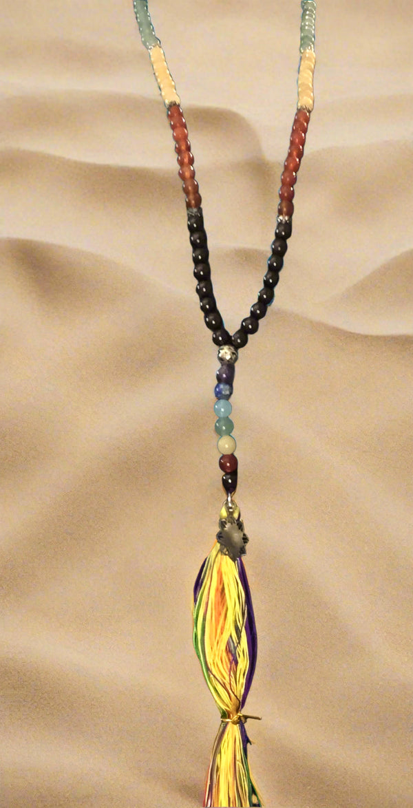 Gemstone Mala Lotus 7 Chakras