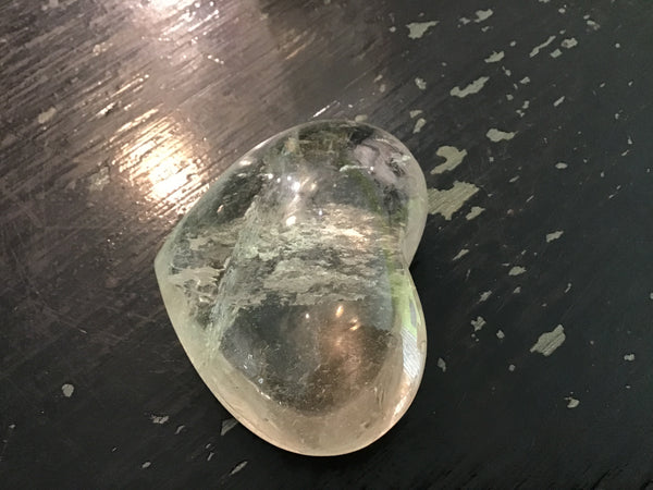 Smokey Quartz Heart 3inx2in