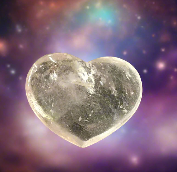 Quartz Heart 2 1/2 x2