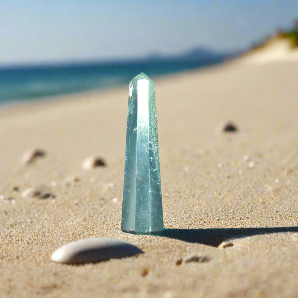 Gemstone Obelisk 3-4 in - Bloodstone