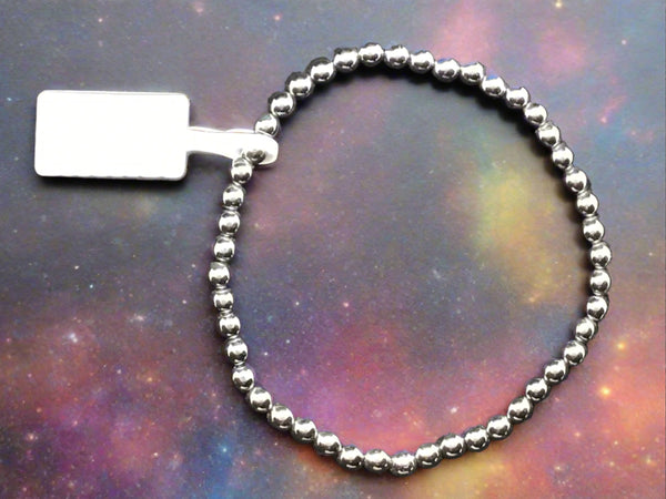 Hematite Bracelet  4mm