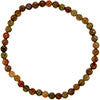 Autumn Jasper  Bracelet 4mm Round Beads