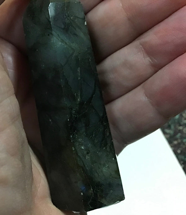 Labradorite tower