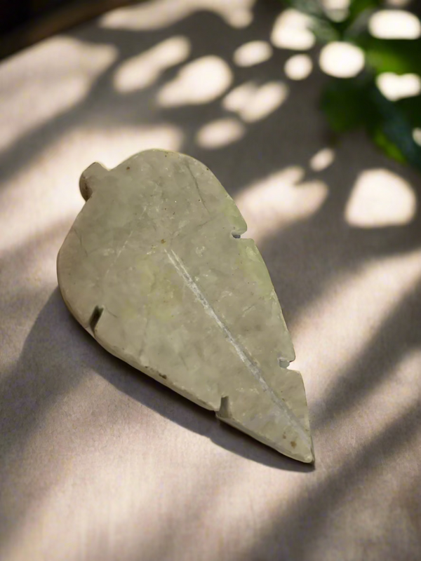 Leaf soapstone