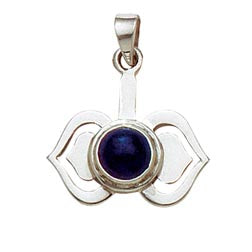 Sterling Silver Third Eye Chakra Pendant