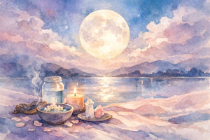 Moon Water Ritual Guide for Gentle Intention Setting