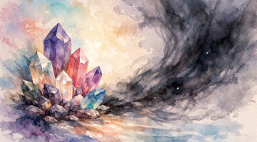 Can Crystals Absorb Negative Energy?