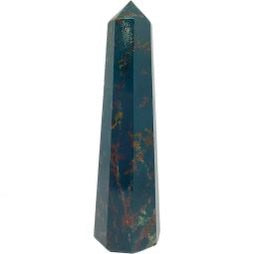 Gemstone Obelisk 3-4 in - Bloodstone