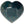 Load image into Gallery viewer, Puffed Gemstone Heart - Bloodstone
