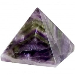 Gemstone Pyramid - Fluorite