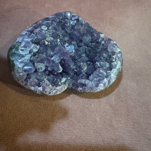 Amethyst Heart 9.4 oz
