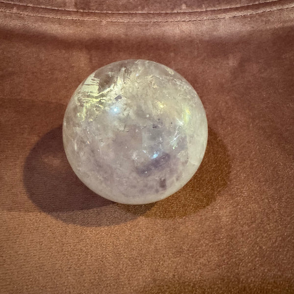Amethyst and Quartz Sphere