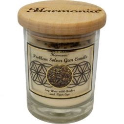 Harmonia Soy Gem Candle - Problem Solver Tiger Eye