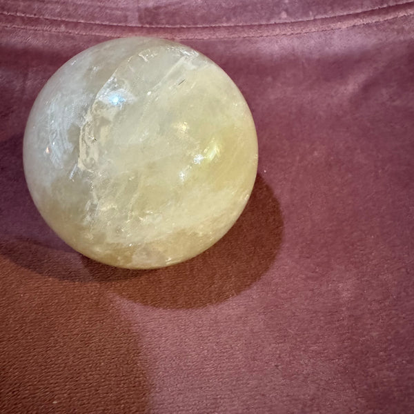 Large Citrine Sphere