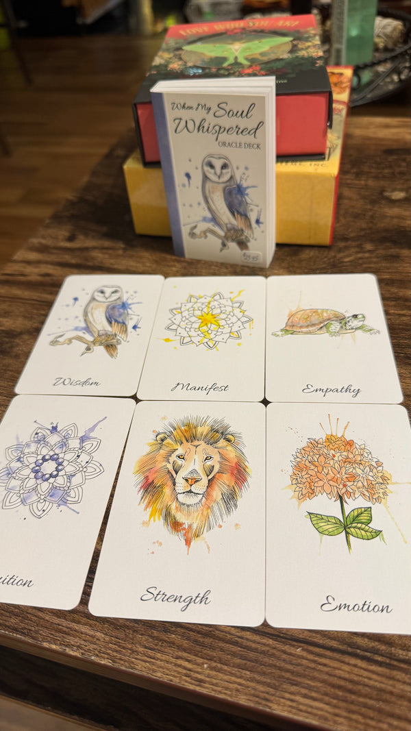 When My Soul Whispered Oracle Deck Cards