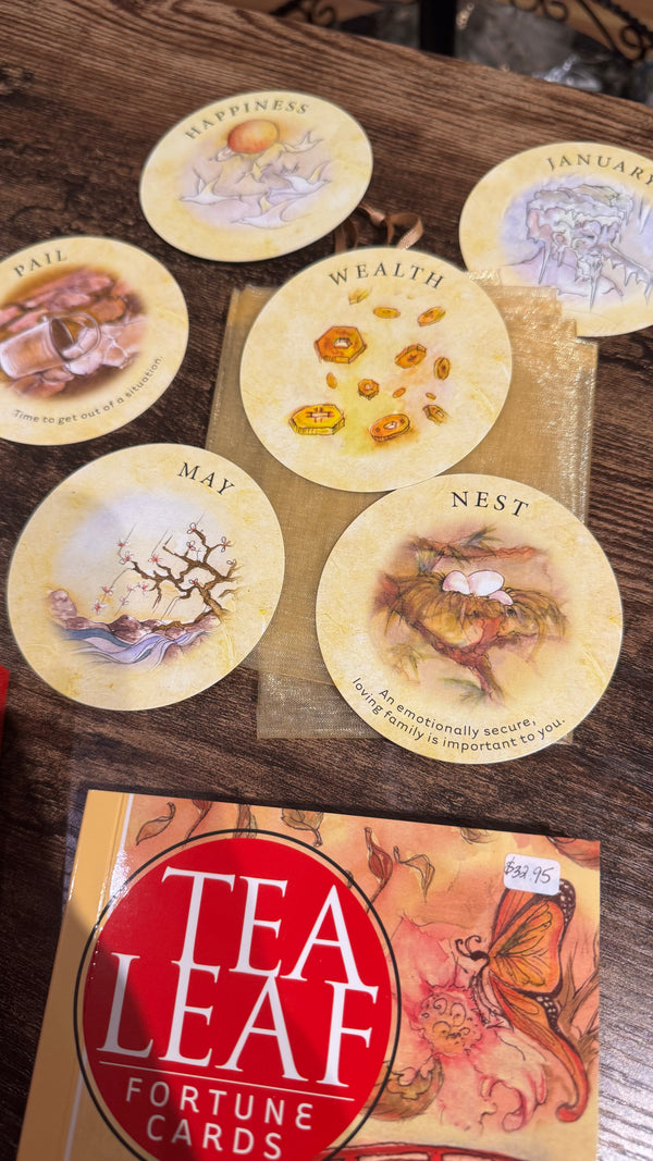 Tea Leaf Fortune Cards [TEA LEAF FORTUNE CARDS]