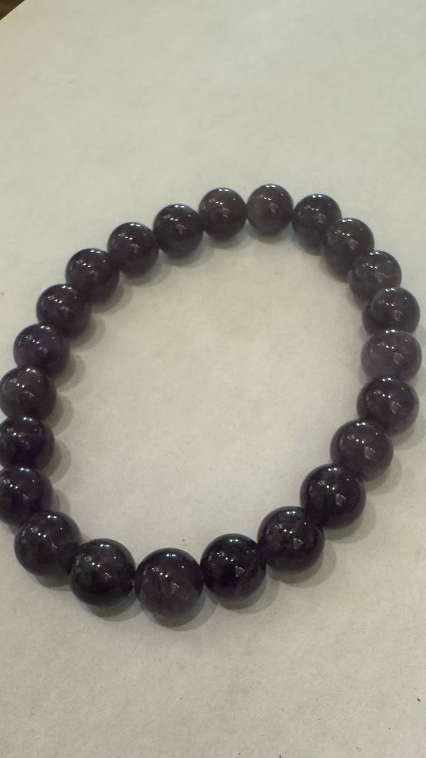 Amethyst Bracelet 8mm