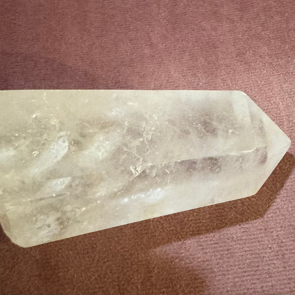Clear Quartz Tower