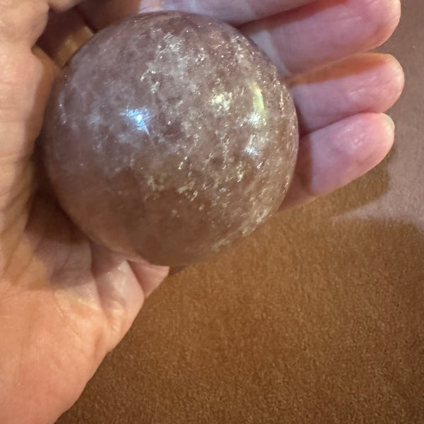 Strawberry Quartz Sphere