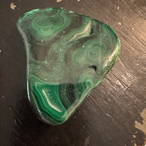 Malachite Palm Stone 5.1