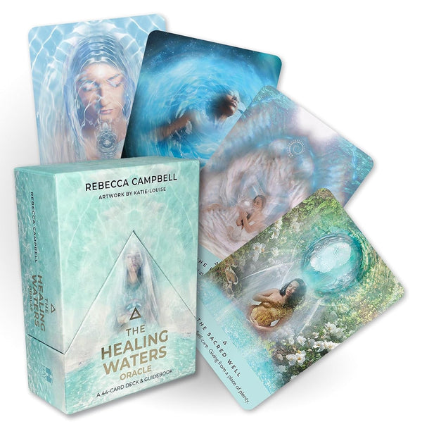 The Healing Waters Oracle - 44-Card Deck and Guidebook by Rebecca Campbell
