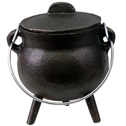 Mini Cast Iron Cauldron Plain | 2.75 Inch Ritual Cauldron