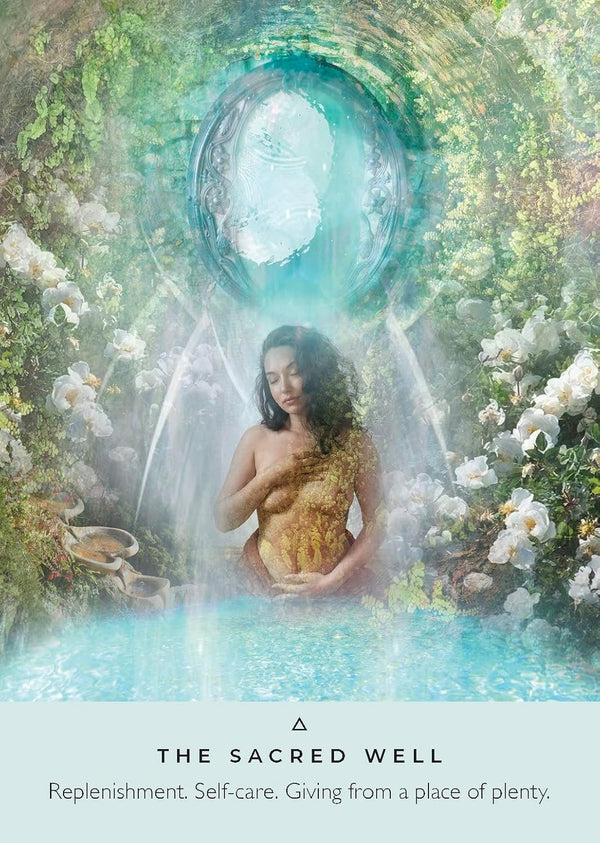 The Healing Waters Oracle - 44-Card Deck and Guidebook by Rebecca Campbell