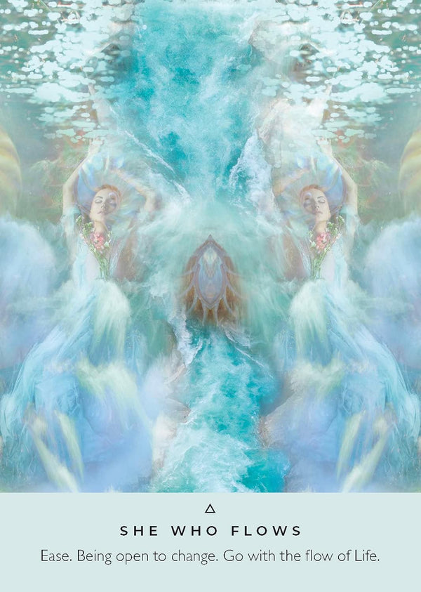 The Healing Waters Oracle - 44-Card Deck and Guidebook by Rebecca Campbell