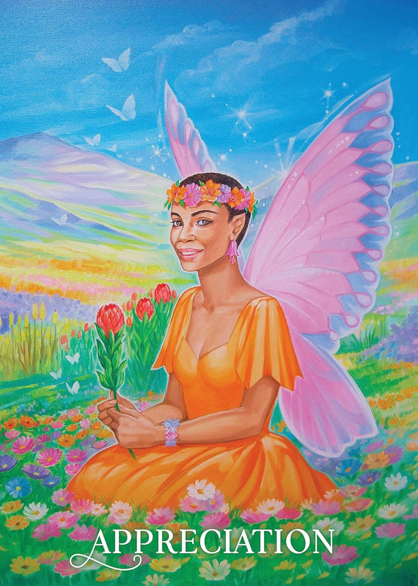 Manifesting with the Fairies Oracle Deck - 44 Cards and Guidebook by Karen Kay