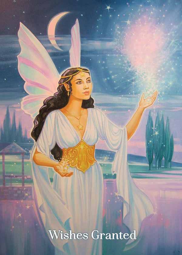 Manifesting with the Fairies Oracle Deck - 44 Cards and Guidebook by Karen Kay