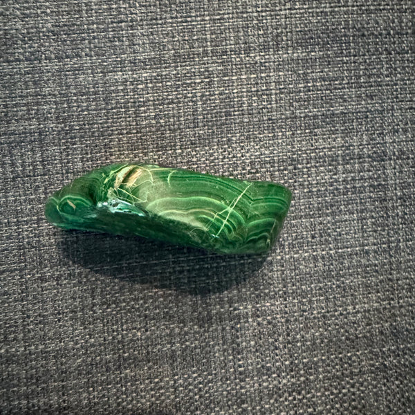 Malachite Palm Stone 3.4