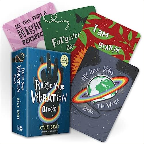 Raise Your Vibration Oracle: A 48-Card Deck and Guidebook Cards*