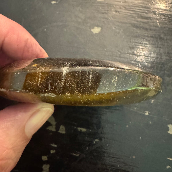 Tiger's Eye palm stone