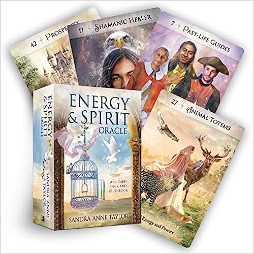 Energy & Spirit Oracle: A 44-Card Deck and Guidebook Cards❤️