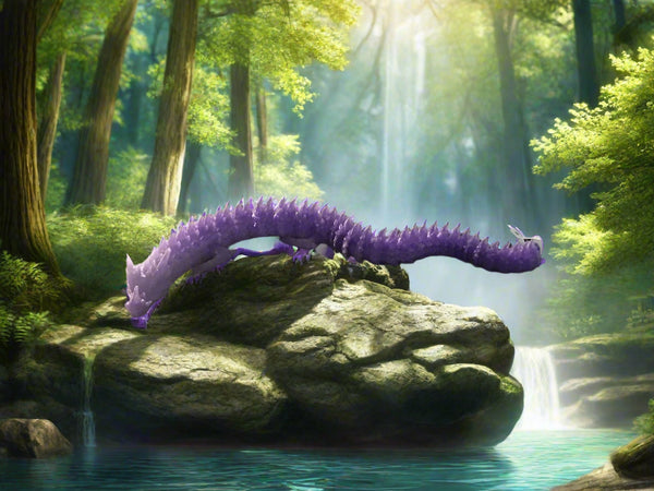 Fidget dragon solid color