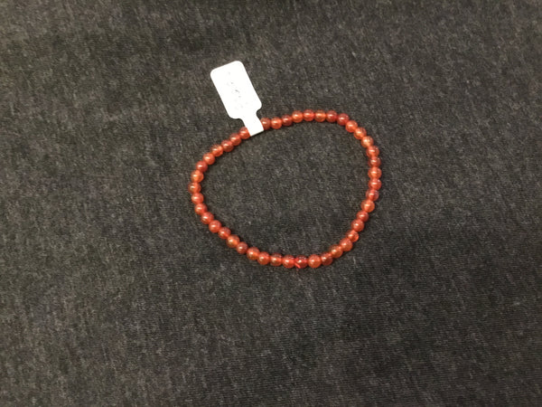 Carnelian  bracelet 4mm*