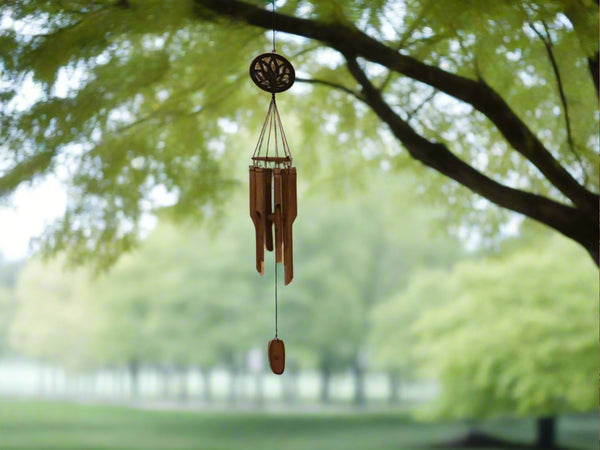 Bamboo Wind chime Lotus